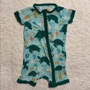 Little Sleepies Sea Turtle Friends Shorty